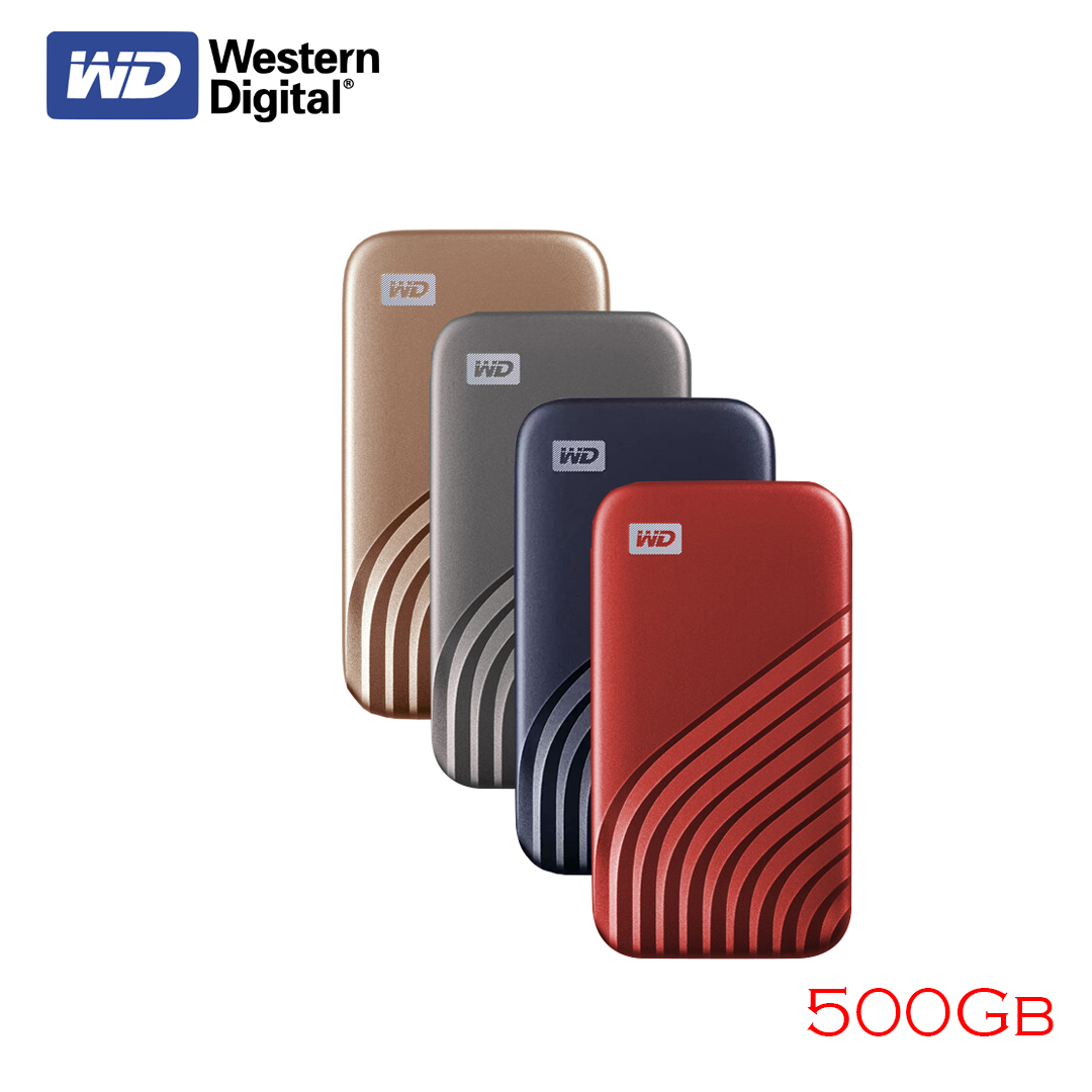 Portable SSD 500Gb WD MY PASSPORT (USB3.2+Type-C)
